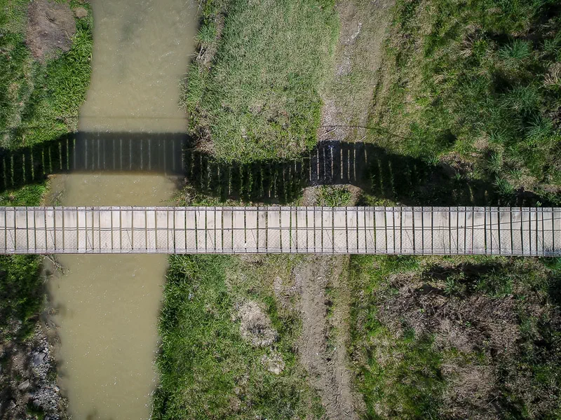Kábelhidak (függőhidak), Etéd és Kőrispatak – 9. kép