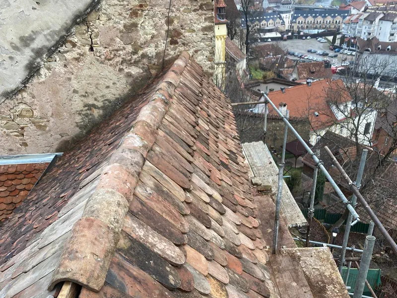 A segesvári várfal megerősítése és restaurálása – 6. kép